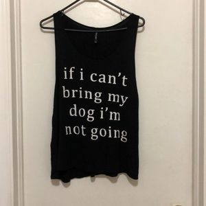 Cute tank for any dog lover